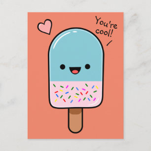 Postal Eres un helado genial