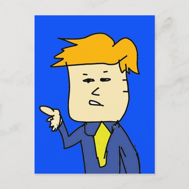 Postal eres un personalizado despedido (Anverso)