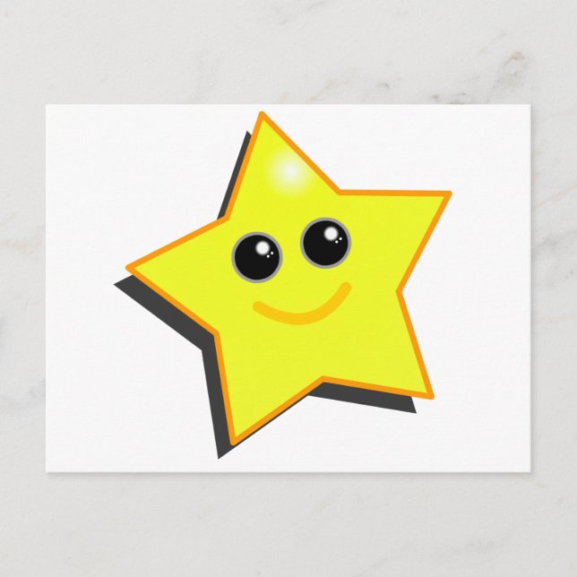 Postal ¡Eres una ESTRELLA! (Anverso)