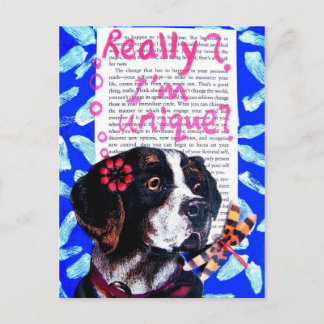 Postal ¡Eres único! - Vintage