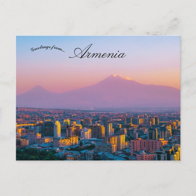 Postal Ereván Armenia (Anverso)