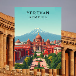 Postal Ereván, Armenia Viajes de arte