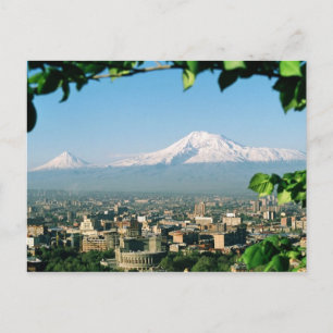 Postal Ereván en la ciudad armenia