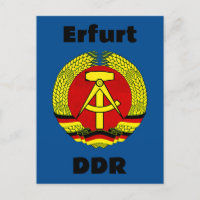 Erfurt, DDR, GDR, Erfurt, Alemania Oriental Ossi