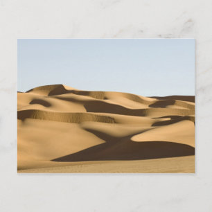 Postal Erg Awbari, desierto del Sahara, Fezzan, Libia. 3
