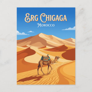 Postal Erg Chigaga Marruecos