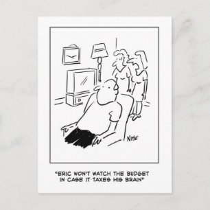Postal Eric no verá el presupuesto en la TV