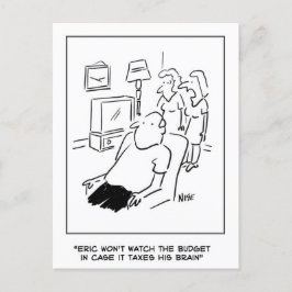 Postal Eric no verá el presupuesto en televisión