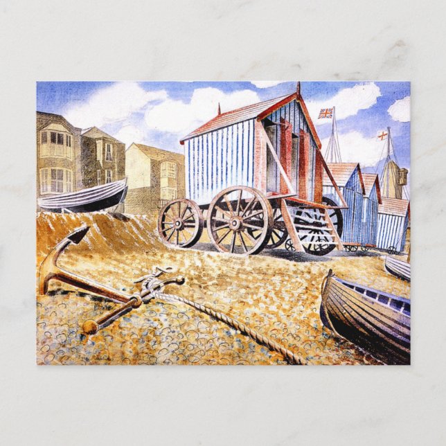 Postal Eric Ravilious - Adelburgh (Anverso)