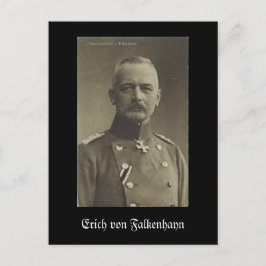 Postal Erich von Falkenhayn
