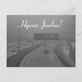 Postal Erilainen joulukortti