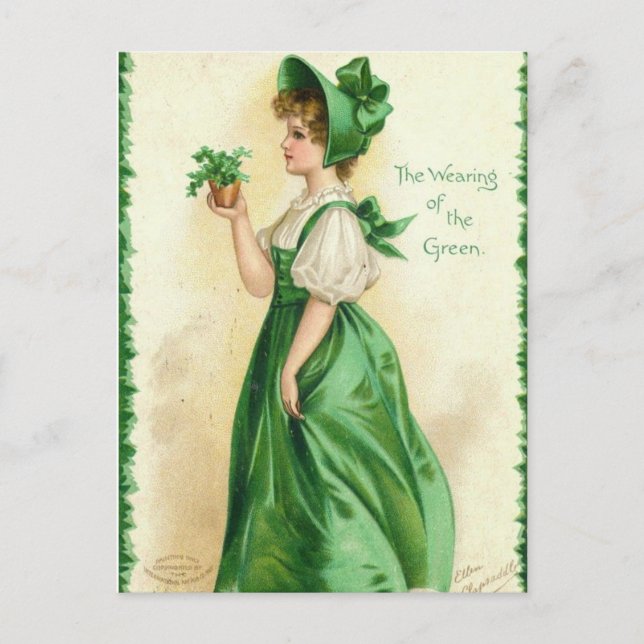 Postal Erin go bragh (Anverso)