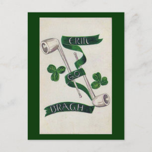 Postal Erin Go Bragh - Postcard