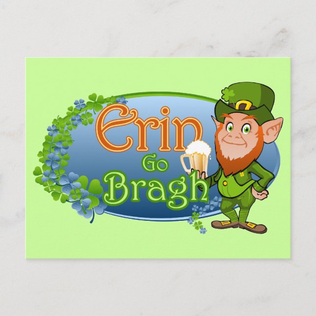 Postal Erin Go Bragh (Ver 2) (Anverso)