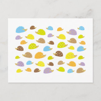 Postal erizo del chibi