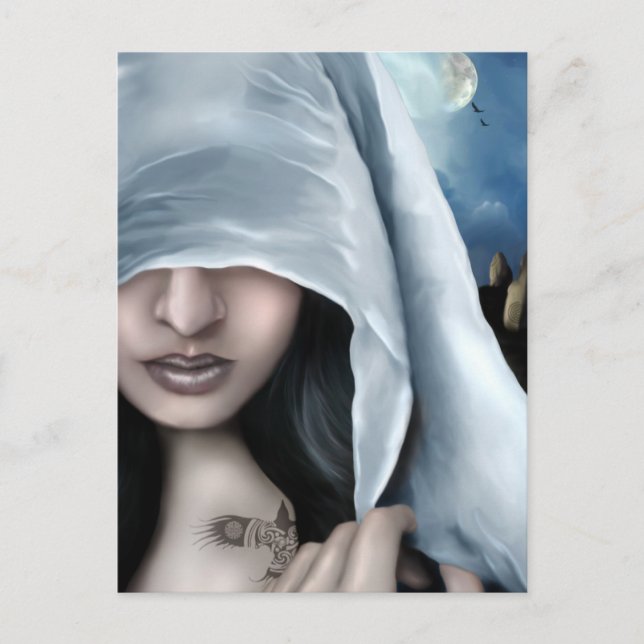 Postal ermit celta (Anverso)