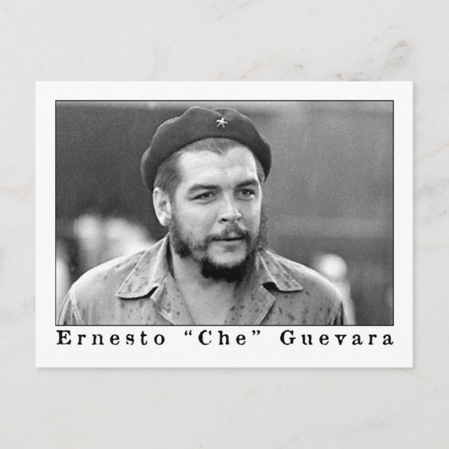 Postal Ernesto Che Guevara (Anverso)