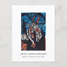 Postal Ernst L. Kirchner - Hermoso arte moderno
