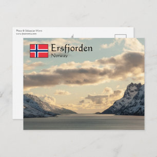 Postal Ersfjorden Noruega