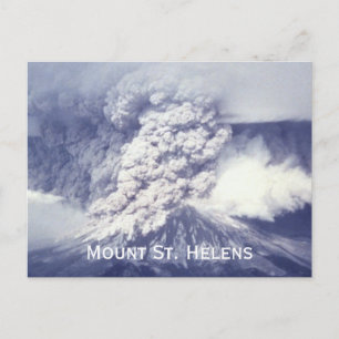 Postal Erupción del Monte St. Helens, 18 de mayo de 1980