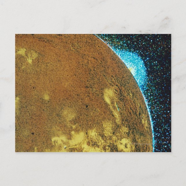 Postal Erupción volcánica en Io (Anverso)