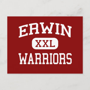 Postal Erwin - Guerreros - Medio - Asheville
