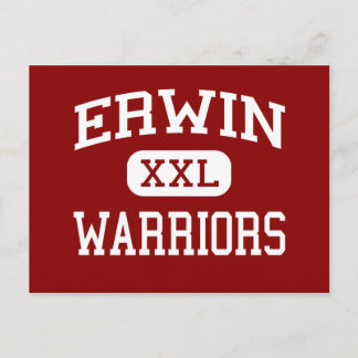 Postal Erwin - Guerreros - Medio - Asheville