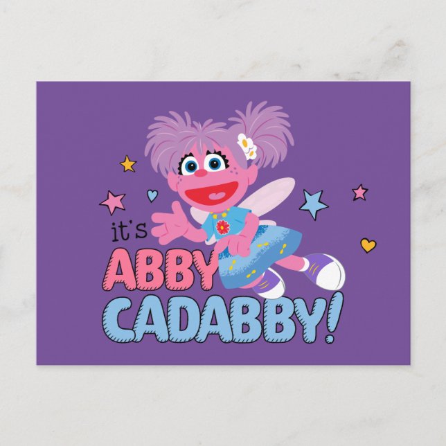 Postal ¡Es Abby Cadabby! (Anverso)