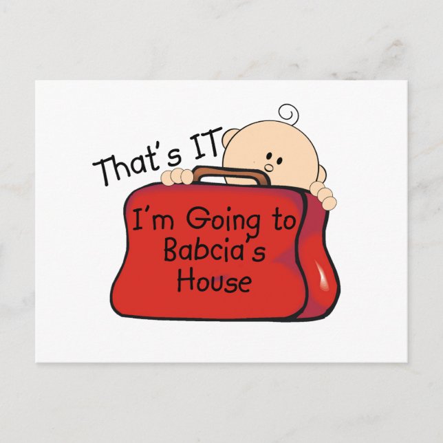 Postal Es Babcia (Anverso)