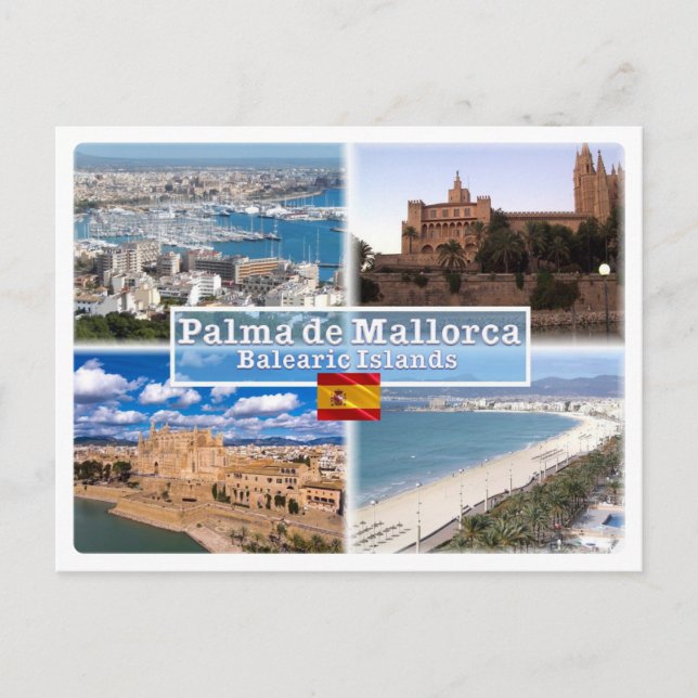 Postal ES Balearic Islands - Mallorca - Palma - (Anverso)