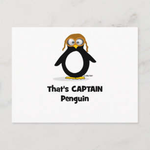 Postal Es el capitán Penguin