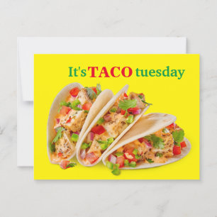 Postal Es el taco de martes