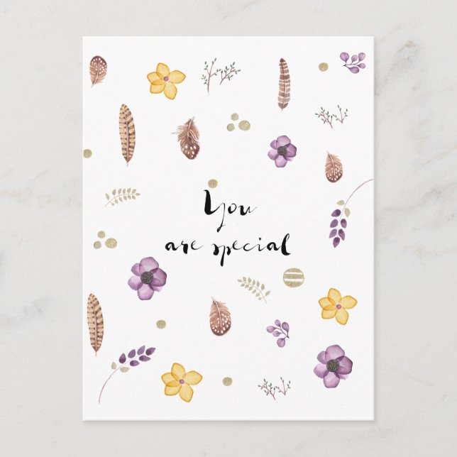 Postal Es especial (Anverso)