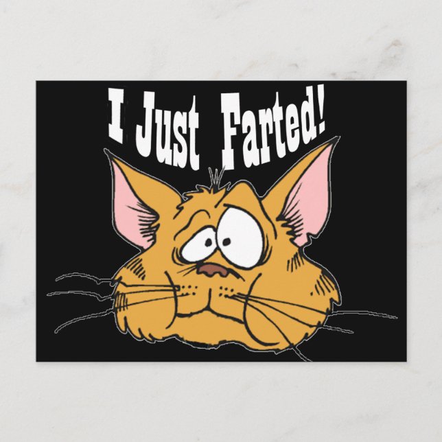 Postal Es gracioso que acabo de engañar a los regalos gro (Anverso)