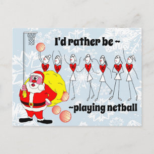 Postal Es gracioso que prefiera jugar a Navidades de Netb