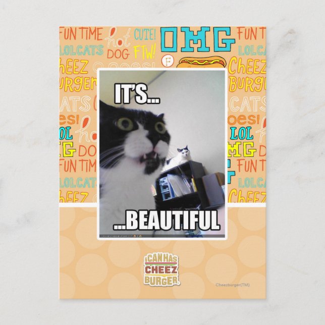 Postal Es hermoso (Anverso)