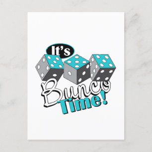 Postal ¡Es hora de Bunco!