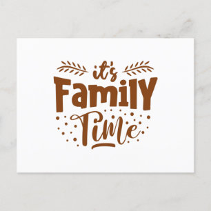 Postal es hora de la familia