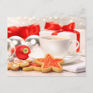 Postal Es hora de un descanso para tomar el té