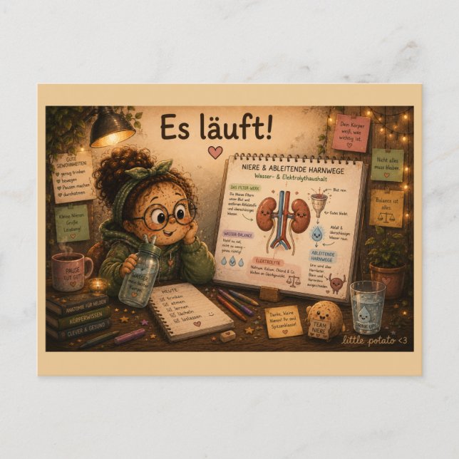 Postal Es läuft! (Anverso)