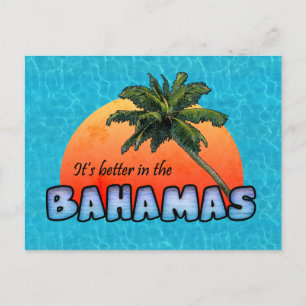 Postal Es mejor en las Bahamas