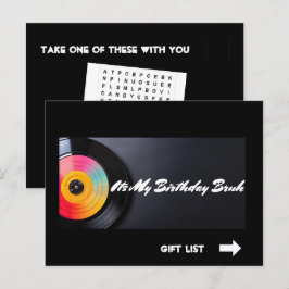 Postal Es mi cumpleaños Bruh
