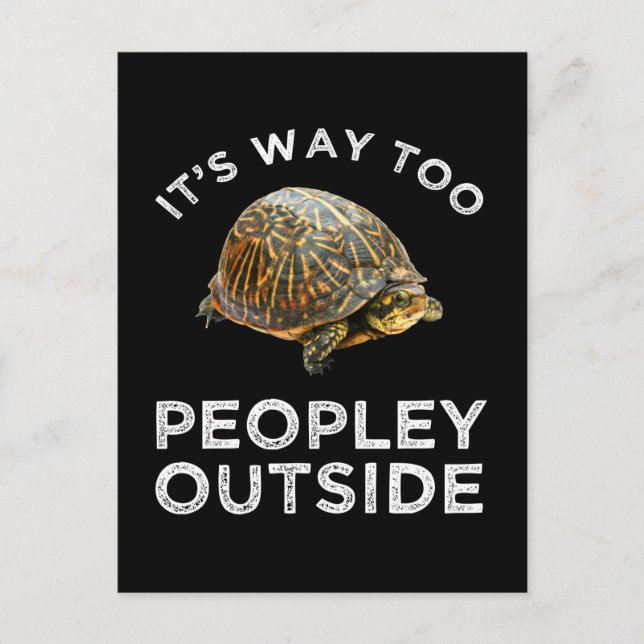 Postal Es muy popular afuera (Anverso)