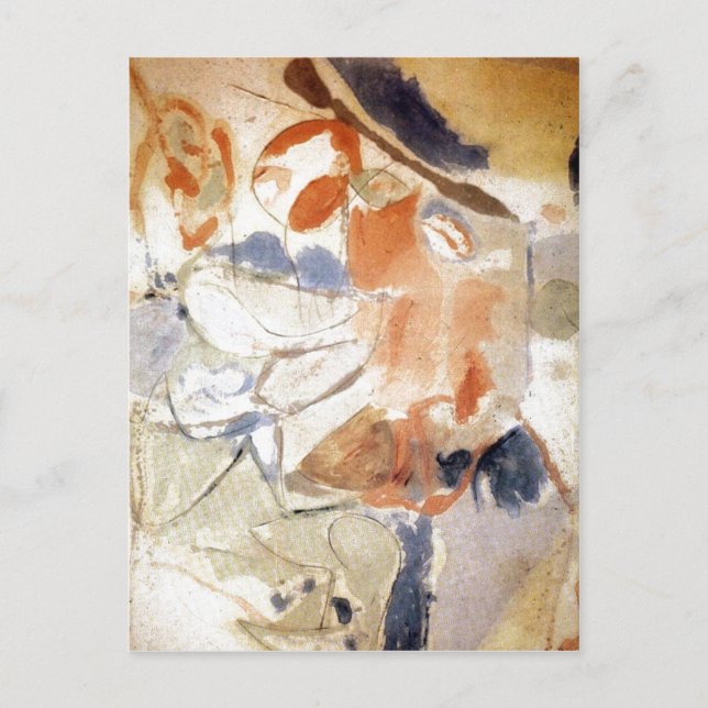 Postal Es posible que existiera una vez pero fue borrado. (Anverso)