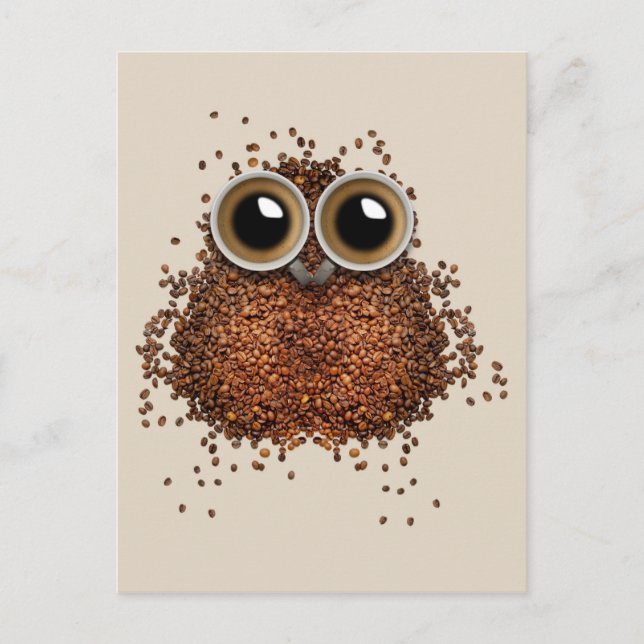 Postal Es siempre tiempo para café (Anverso)