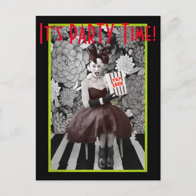 Postal ¡Es tiempo del FIESTA! (Anverso)