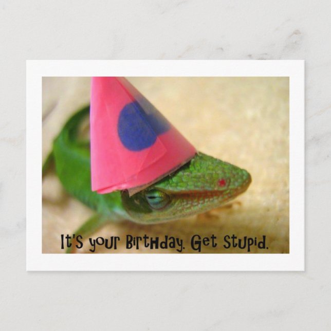 Postal Es tu cumpleaños (Anverso)