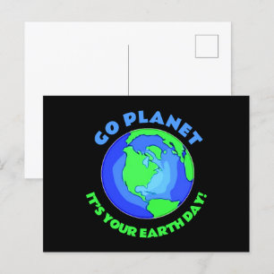 Postal ¡Es tu Día de la Tierra!