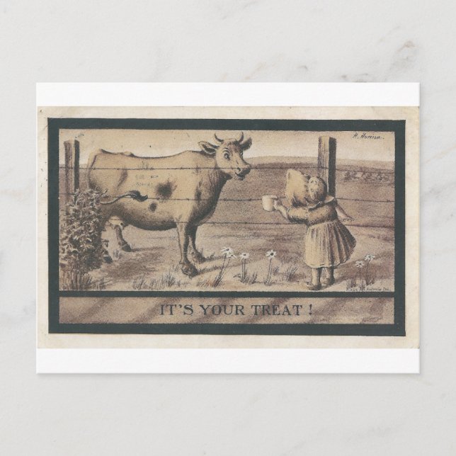 Postal ¡Es tu trato! (Anverso)