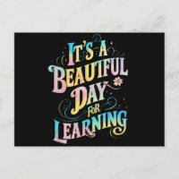 Es un bello día para aprender de vuelta a la escue